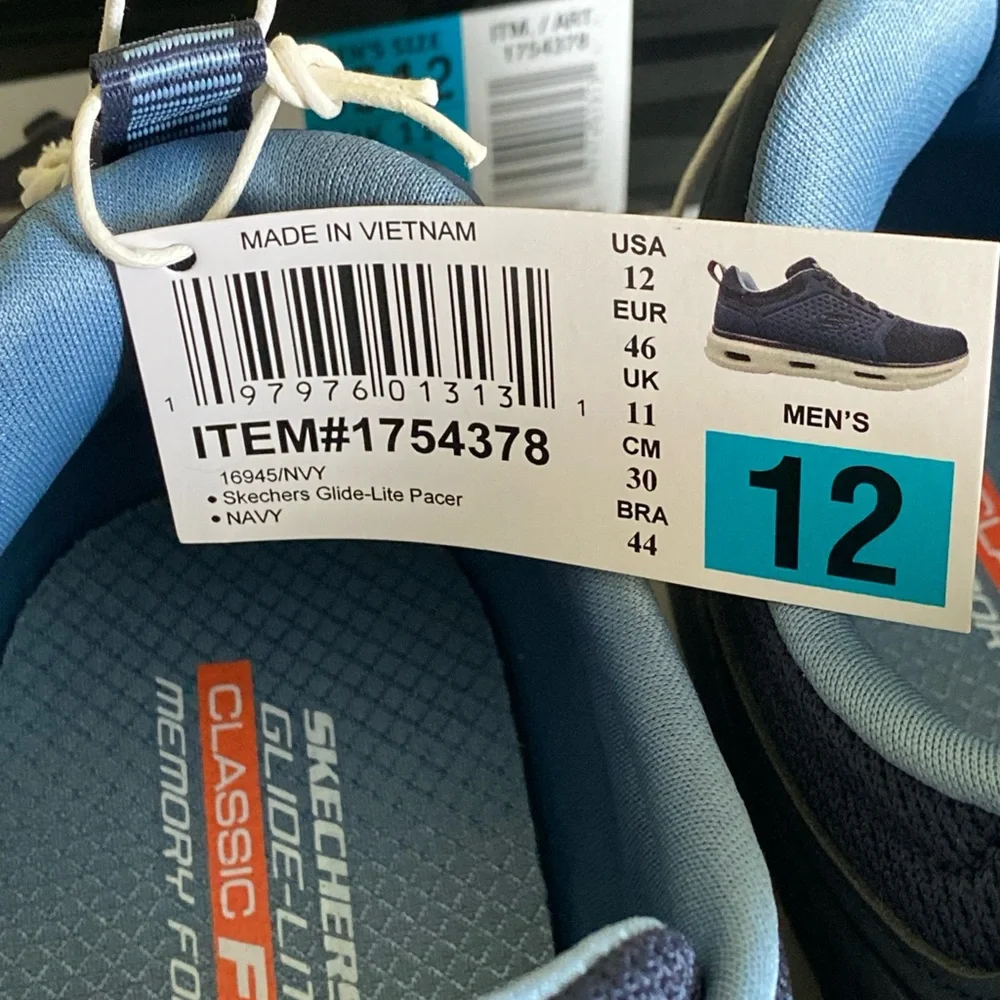 Skechers Navy Blue Glide-Lite - Picture 6 of 6